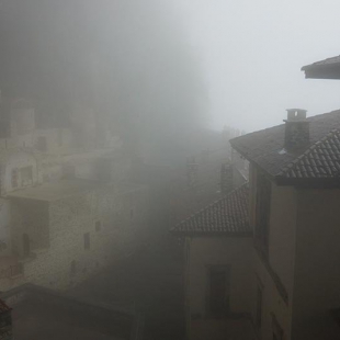 Sumela Monastery in the mist